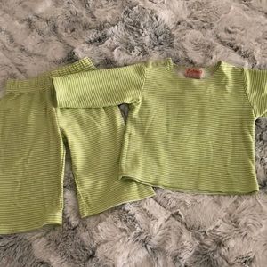 Zutano 2 piece set EUC 3-6 months
